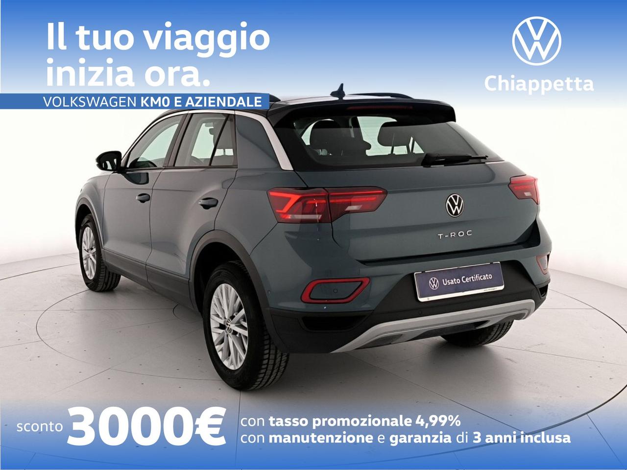 Volkswagen T-Roc 2.0 tdi life 115cv