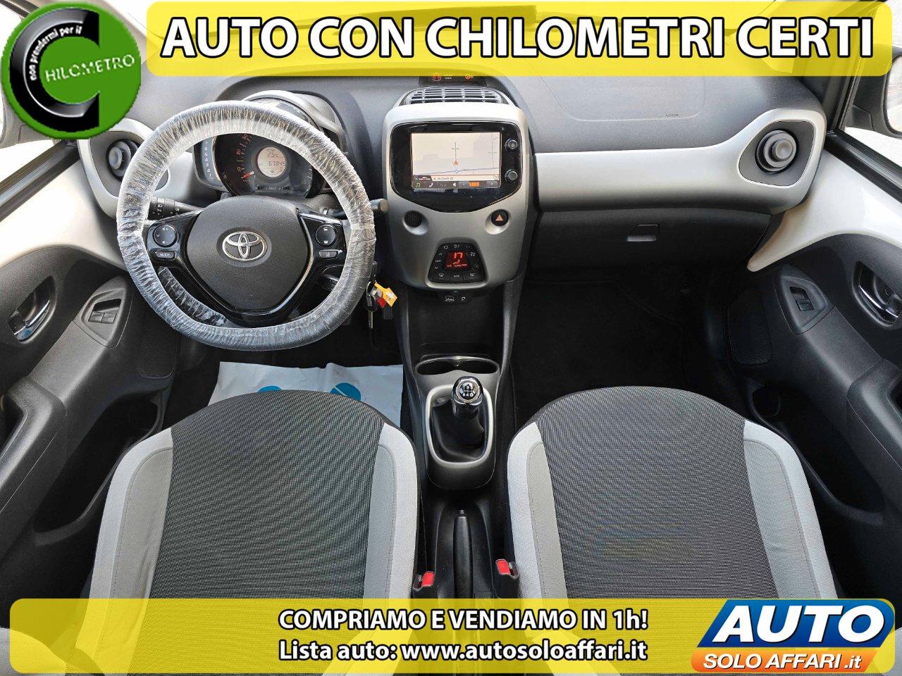 Toyota Aygo 5 Porte 5P 1.0 X-PLAY EURO6B 67.000KM NAVI/CAMERA/RATE/PERMUTE