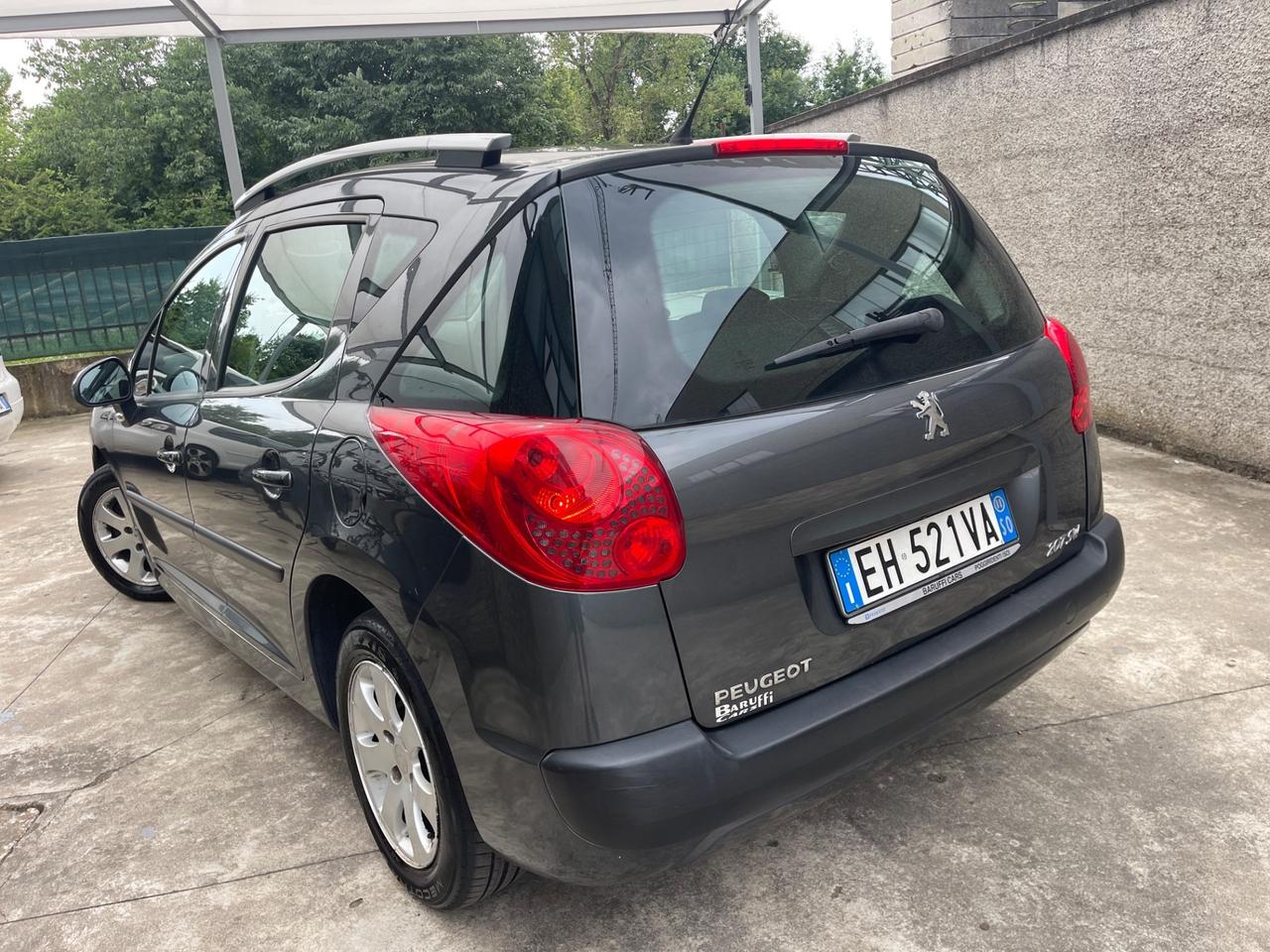Peugeot 207 1.4 VTi benzina EURO5A 95CV SW NEOPATENTATI