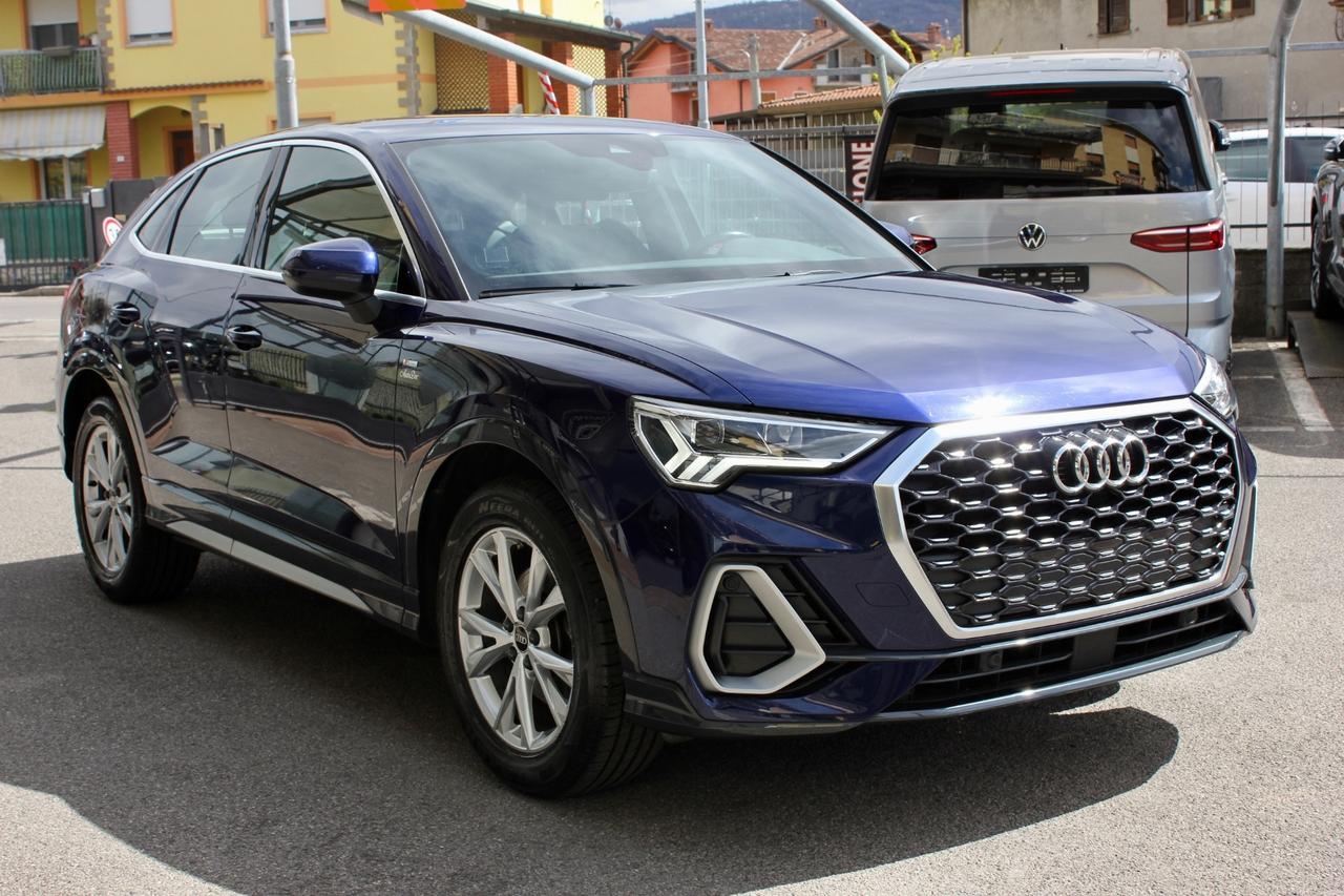 Audi Q3 SPB 35 TFSI S line edition VIRTUAL COCKPIT FARI FULL LED NAVY