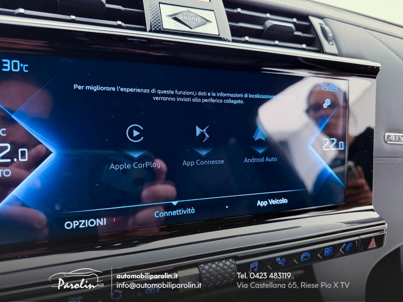 DS DS7 Crossback 1.6 e-tense phev Business Rivoli pelle