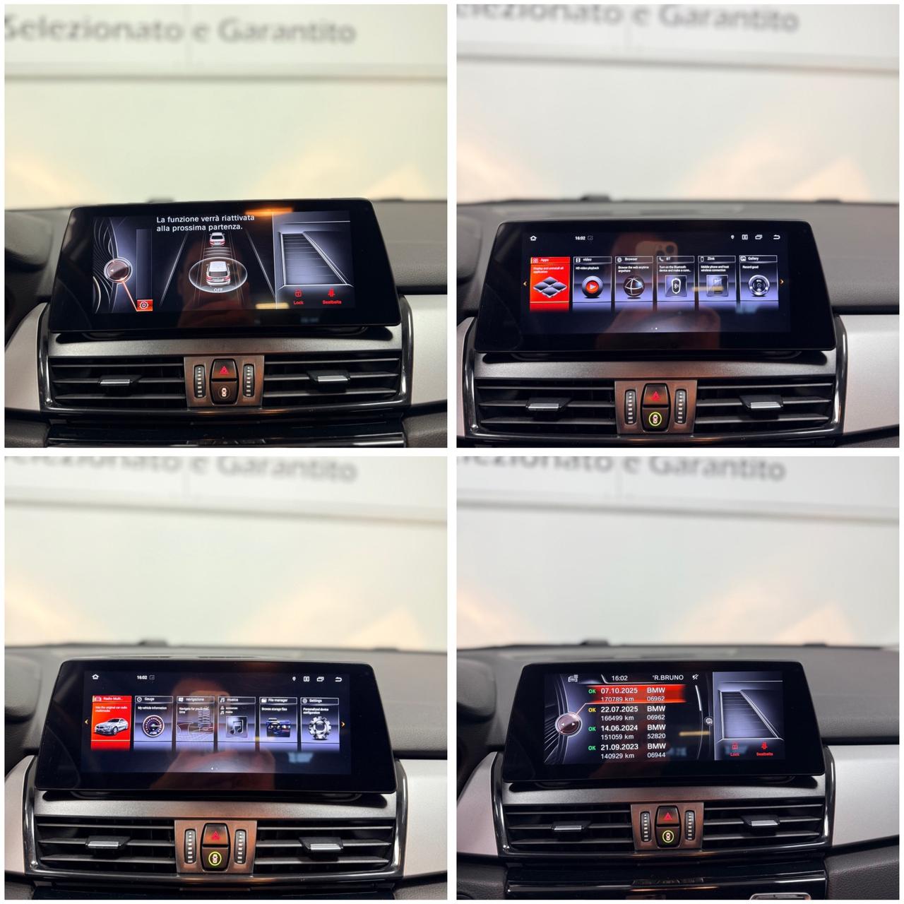 Bmw Serie 2 AT 218d 150cv Sport 12/2016 Euro 6B