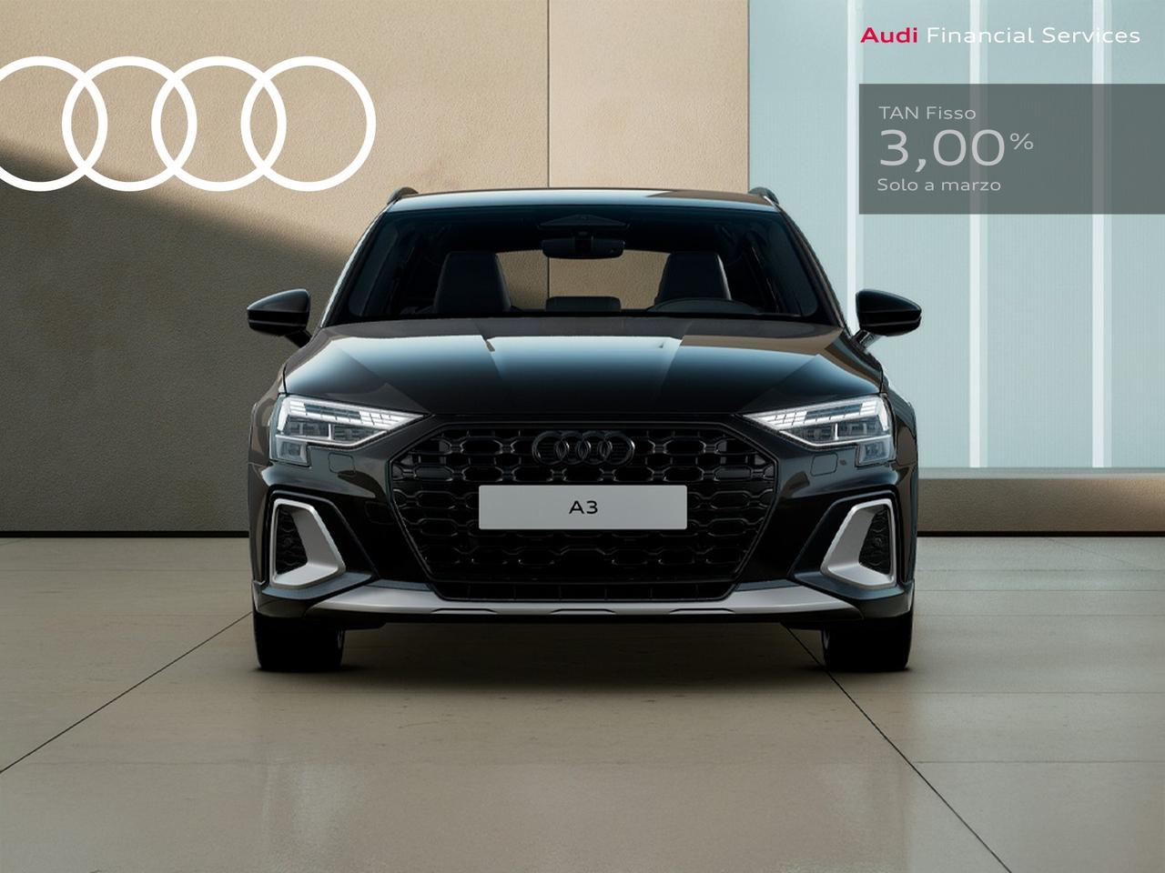 Audi A3 allstreet 1.5 tfsi mhev identity contrast 150cv s-tronic