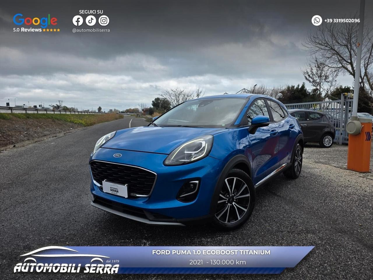 Ford Puma 1.0 EcoBoost Hybrid 125 CV S&S Titanium X