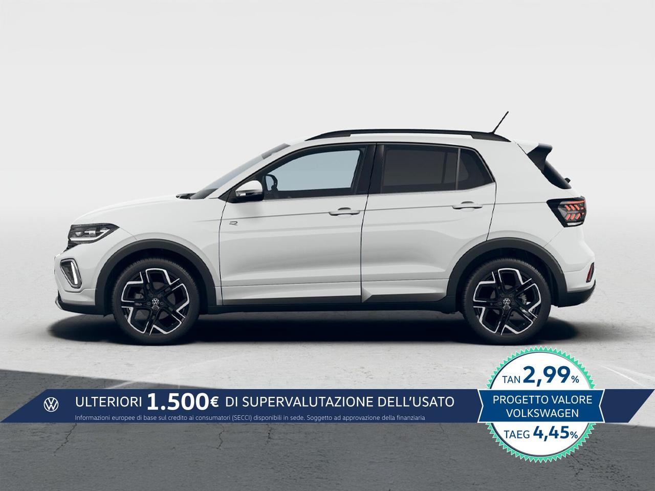 Volkswagen T-Cross 1.0 tsi r-line plus 115cv dsg