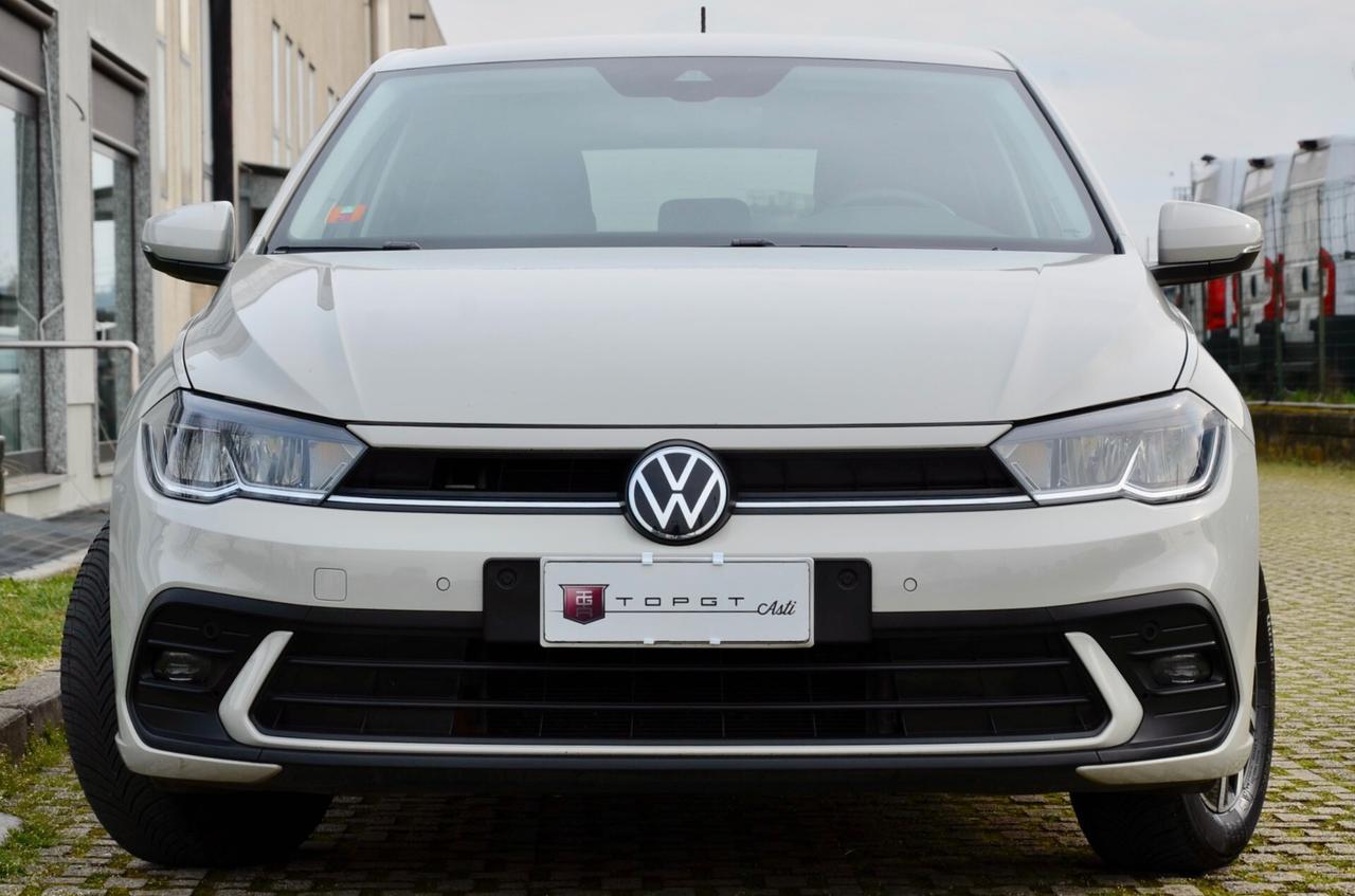 VOLKSWAGEN POLO 1.0 TSI LIFE 95cv, PREZZO REALE, UNICO UTILIZZATORE, UFF ITALIANA, FARI LED, APPLE ANDROID, EURO 6D, PERMUTE