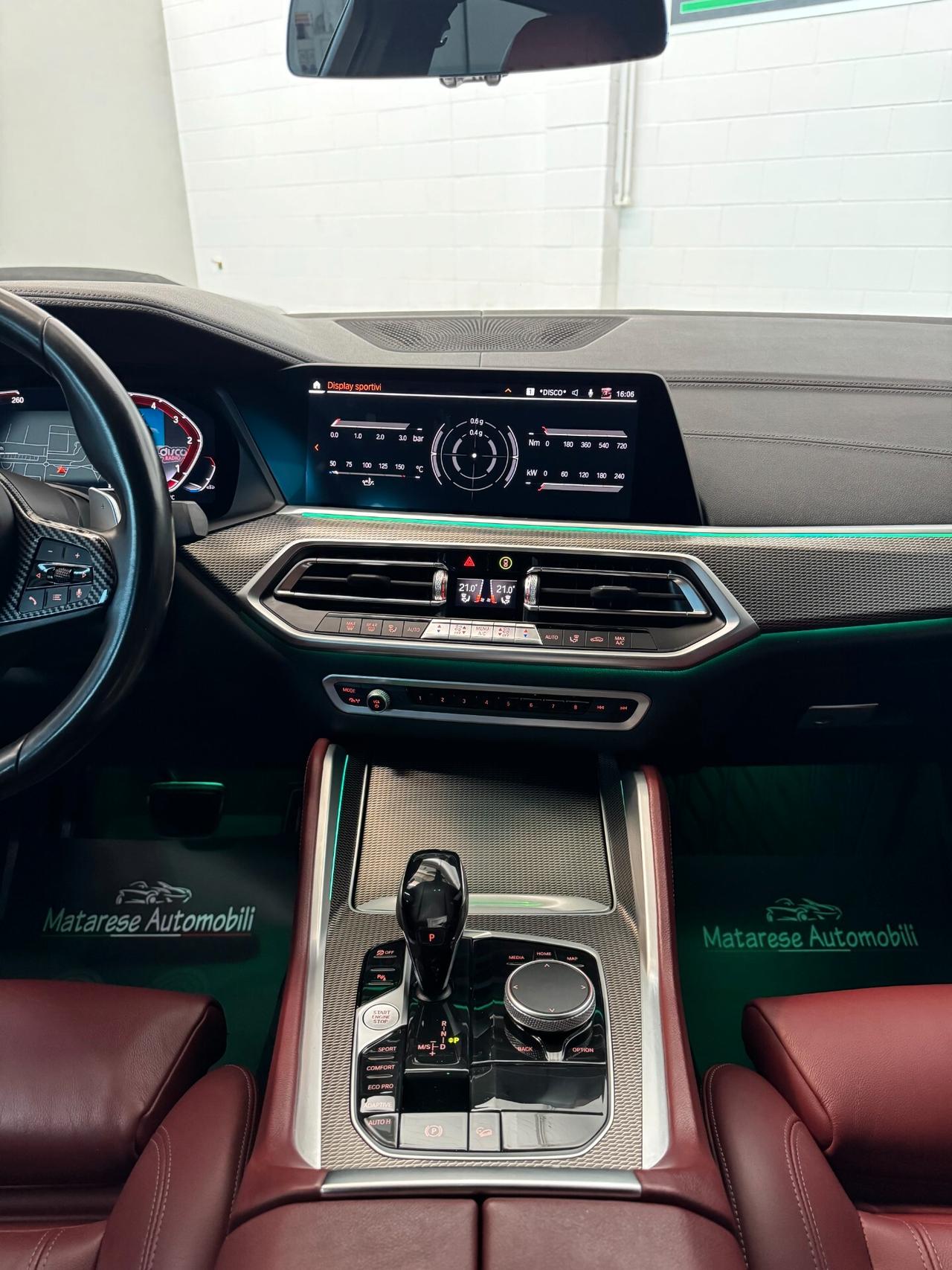 BMW X6 MSPORT Xdrive mhev 30d 286cv Tagliandi ufficiali Finanziabile