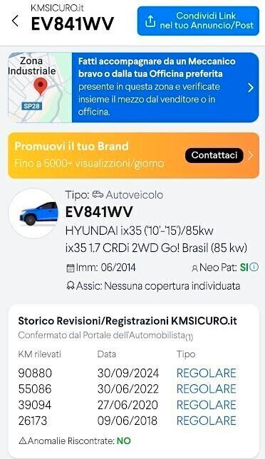 Hyundai iX35 1.7 CRDi 2WD Xpossible