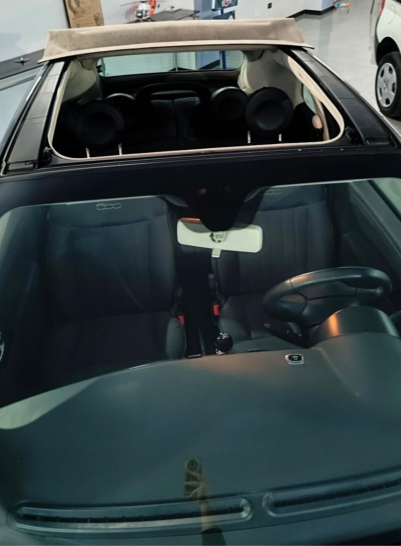 Fiat 500 C 1.2 Pop Cabriolet 2011 rara
