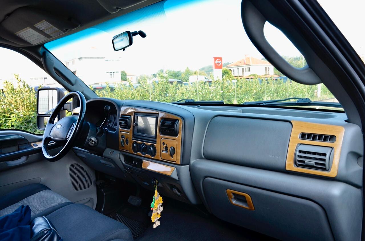 Ford F 250 F-250 6.0 V8 TD SUPER DUTY 325cv AUTO, PERFETTE CONDIZIONI, GANCIO TRAINO, 22"