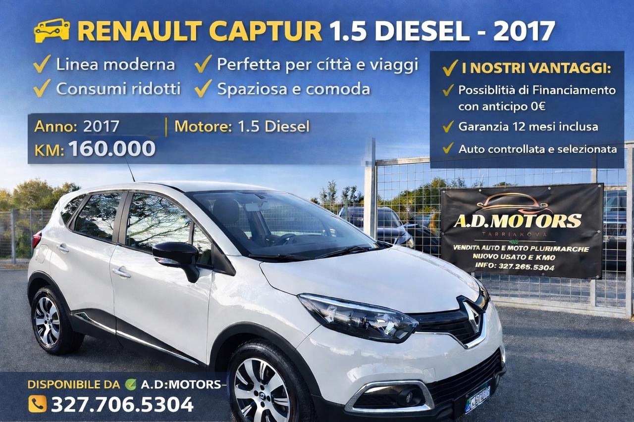 Renault Captur dCi 8V 90 CV Start&Stop Energy Zen