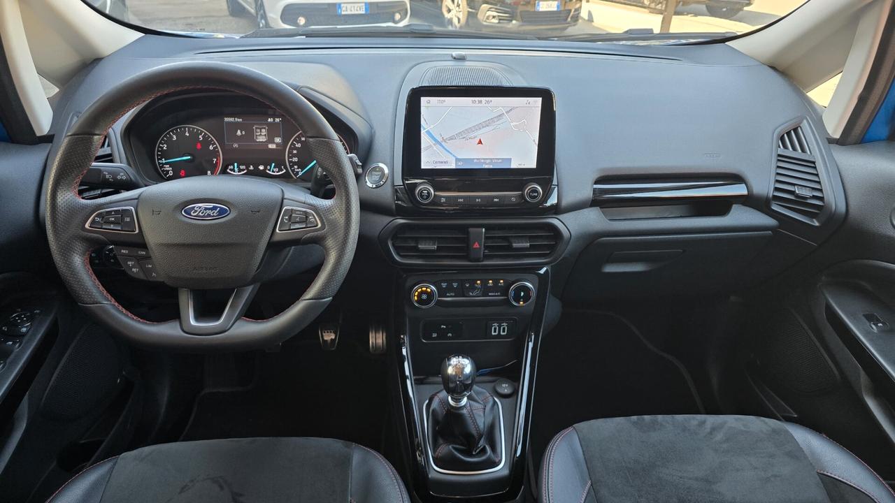 FORD ECOSPORT 1.0 ECOBOOST ST-LINE 125CV - FULL LED, PELLE, NEOPATENTATI