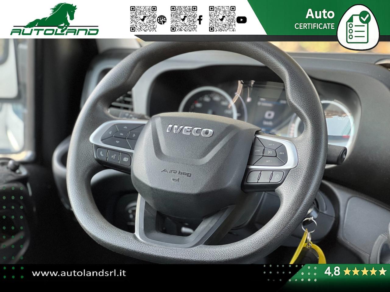 IVECO Daily 35 S14 D 3750 Doppia Cabina - WEBASTO - Clima Automatico - Gancio - Traino