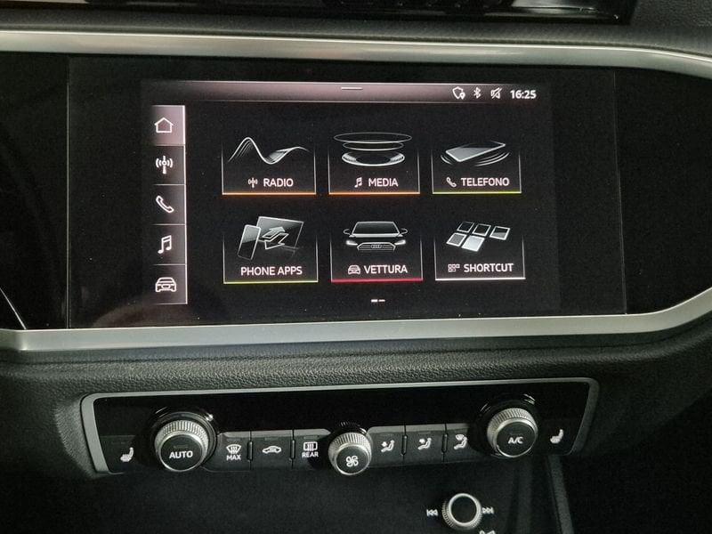 Audi Q3 I 2019 Sportback Benzina Sportback 35 1.5 tfsi S line edition