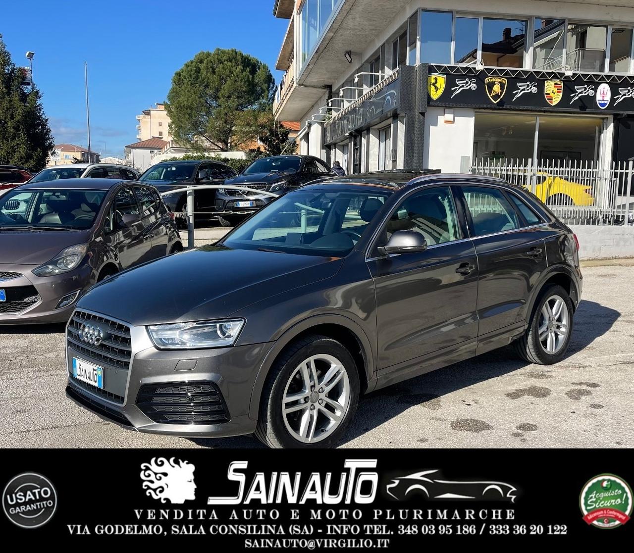 Audi Q3 2.0 TDI 150 CV quattro S tronic garanzia