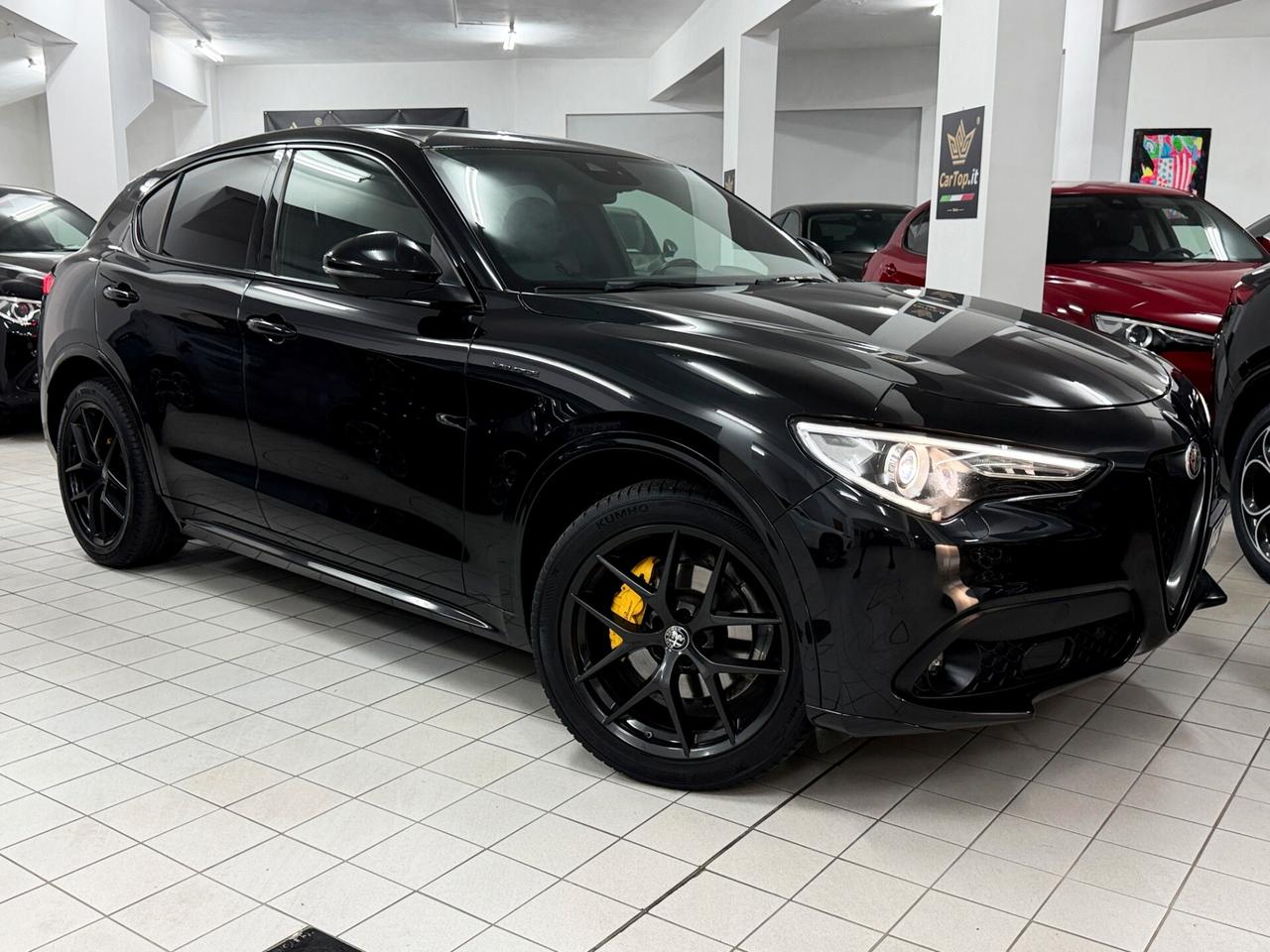 Alfa Romeo Stelvio 2.2 TD 210 CV VELOCE AT8 Q4 DISTRIBUZIONE ESEGUITA PERFETTA UNICO PROPRIETARIO TAGLIANDATA