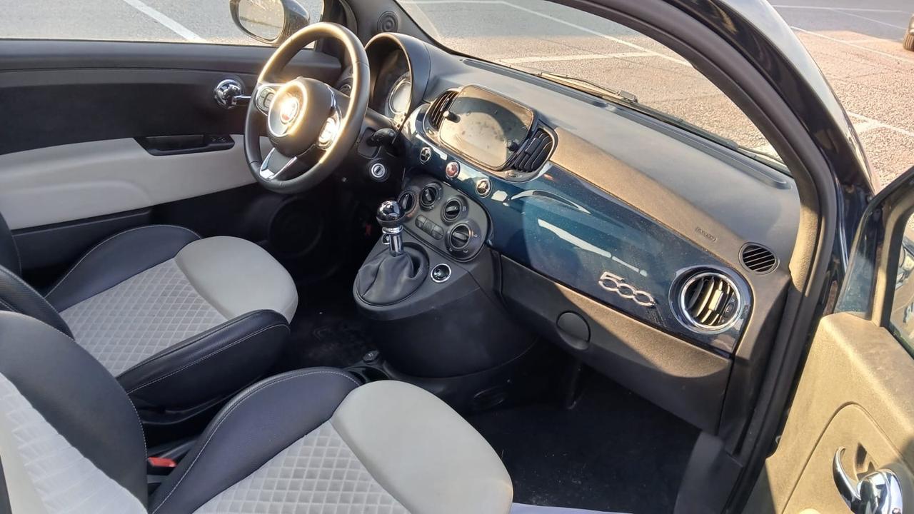 Fiat 500 1.0 Hybrid Dolcevita,Navi Pelle Tetto PDC