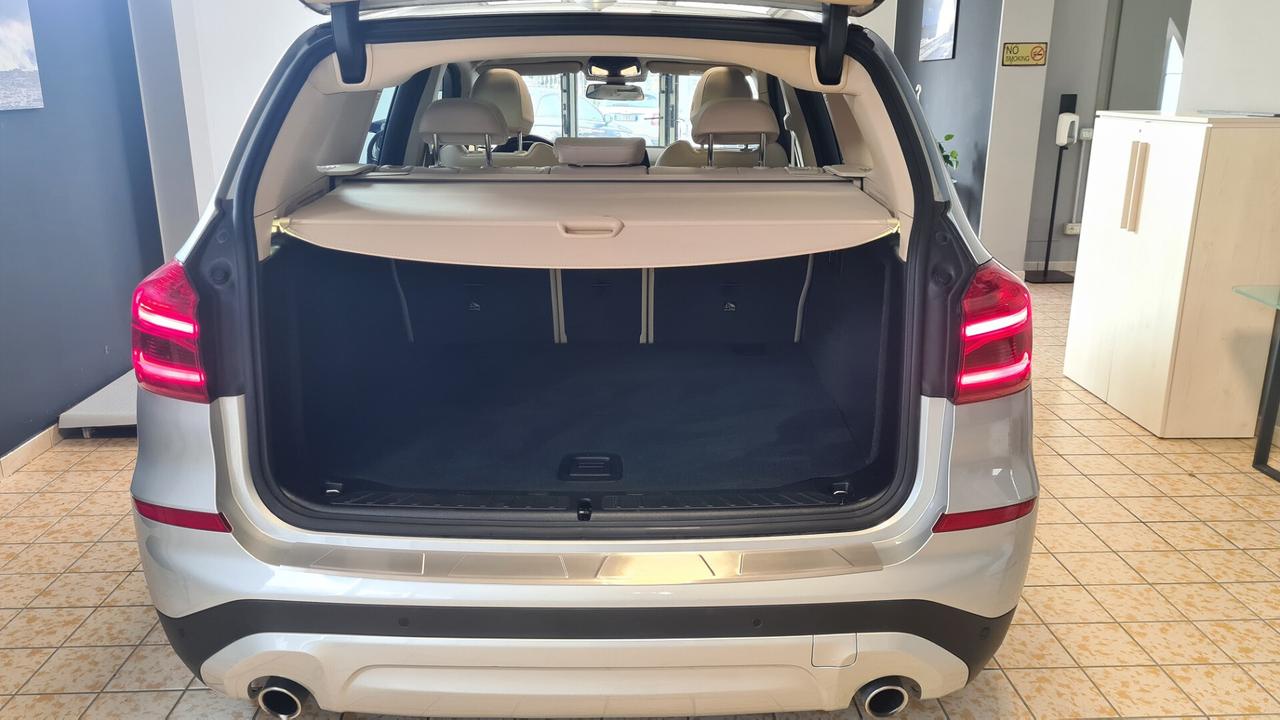 Bmw X3 sDrive 2.0D 150cv TETTO- PELLE- TG. UFF. BMW