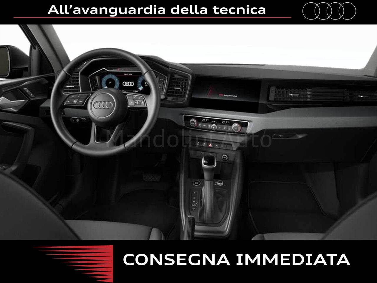 Audi A1 sportback 30 1.0 tfsi 116cv identity black s tronic
