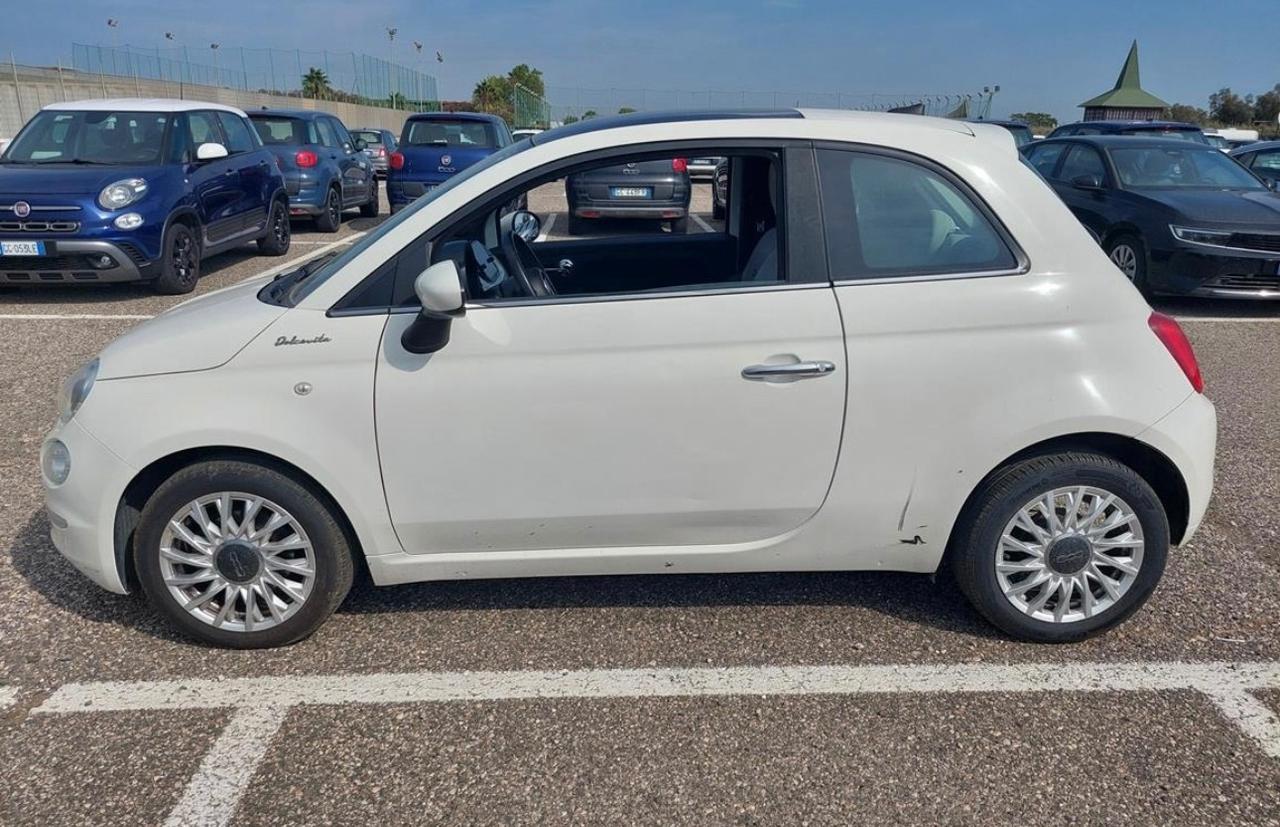 Fiat 500 1.0 Hybrid Dolcevita,Navi Pelle Tetto