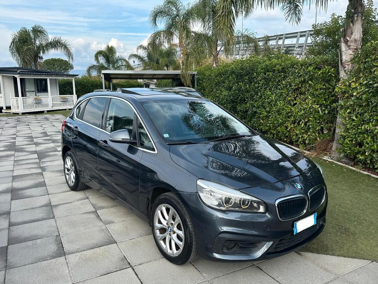 Bmw 216 216d Active Tourer Luxury 1.5 116CV 2017 INT PELLE-TETTO APRIB -PORTEL ELETTRICO -FARI FULL LED