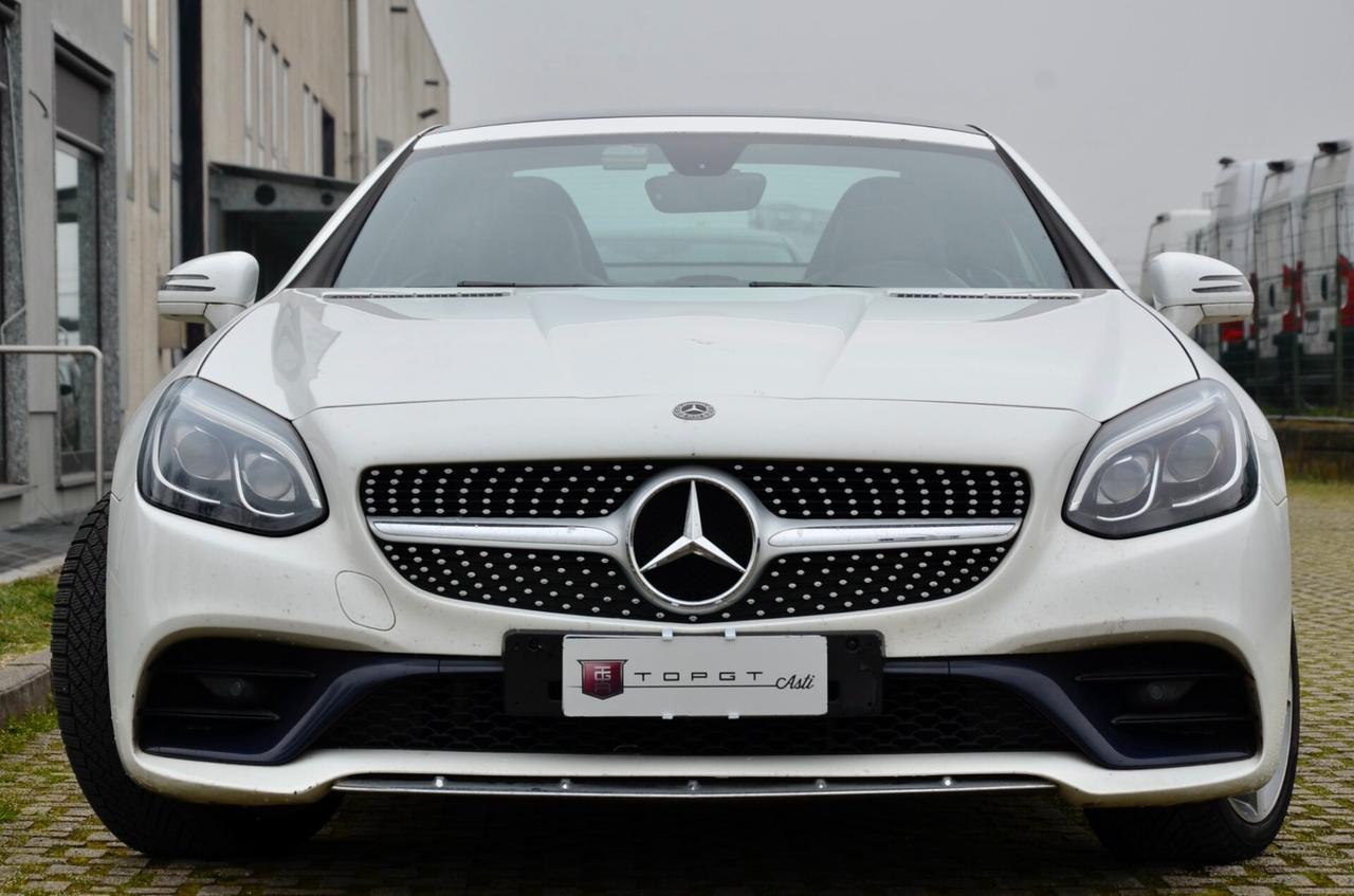 MERCEDES SLC 200 PREMIUM AMG LINE 184cv AUTO, UFF ITALIANA, SERVICE DIMOSTRABILI, SCARICO, RETROCAMERA, PELLE, PERMUTE