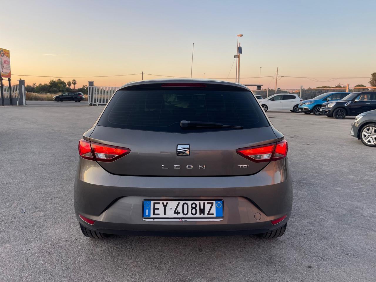 SEAT LEON 1.6 TDI 105CV BERLINA FULL NAVI MY15
