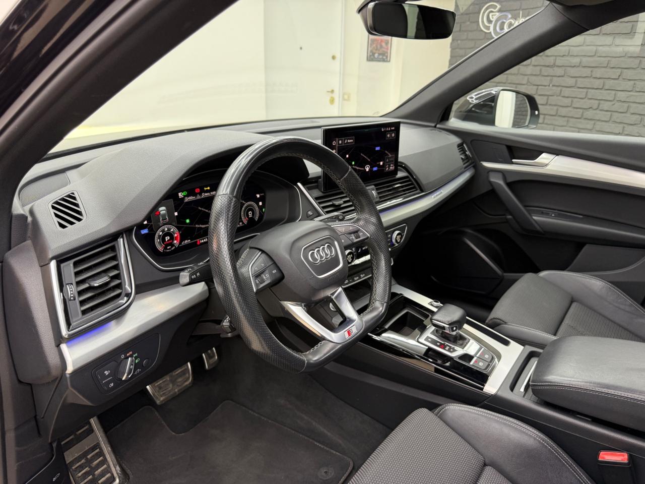 Audi Q5 40 TDI 204 CV S line plus UNICOPRO ITA FULL