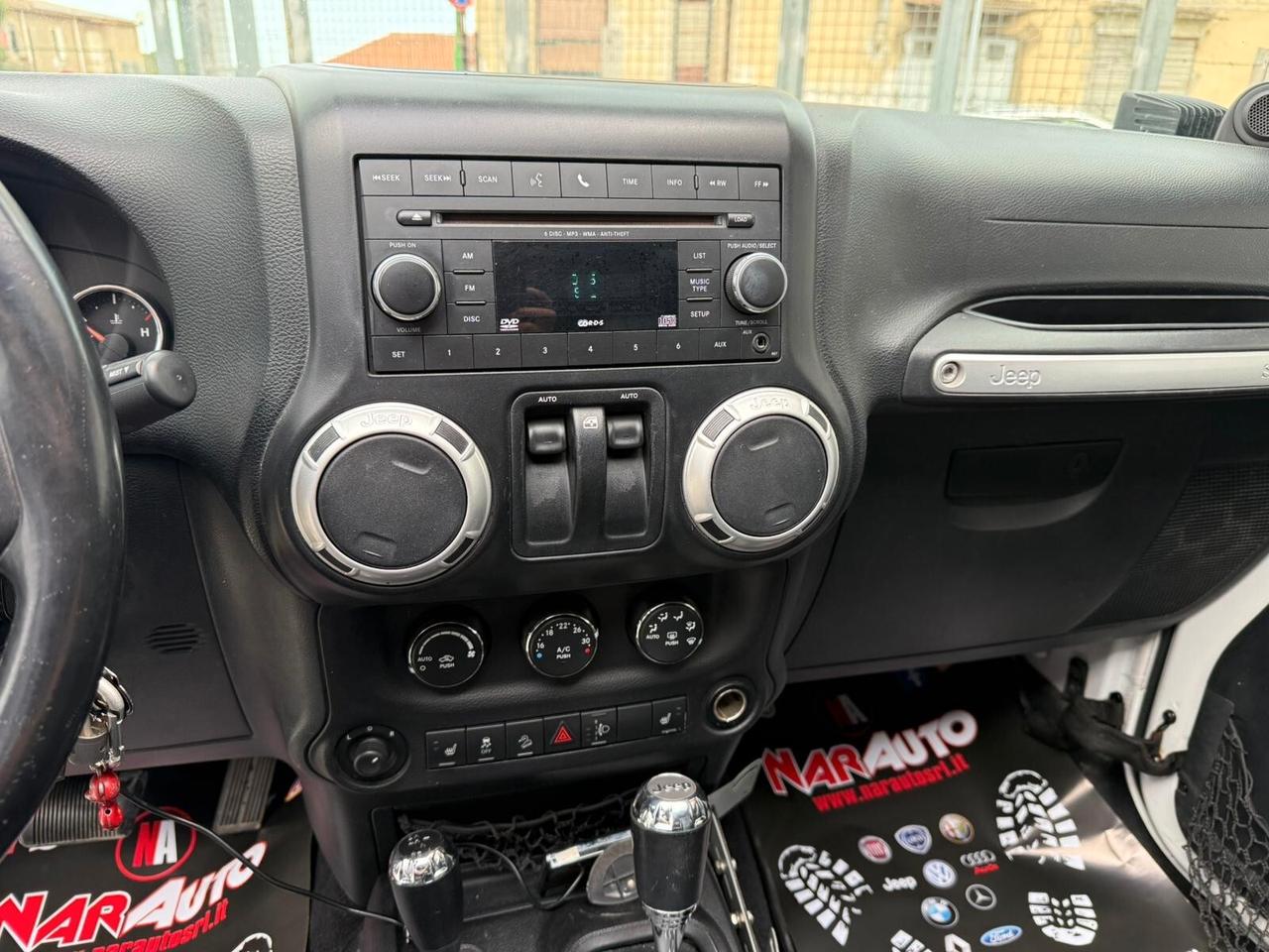 Jeep Wrangler 2.8 CRD 200CV Sahara omologata ROCK'S