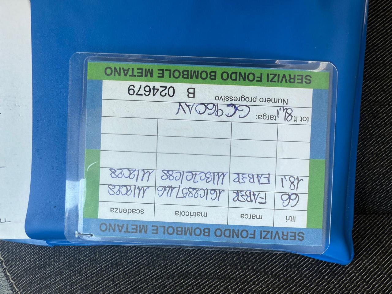 FIAT GRANDE PUNTO EVO 1.4 METANO 2028 11/2012