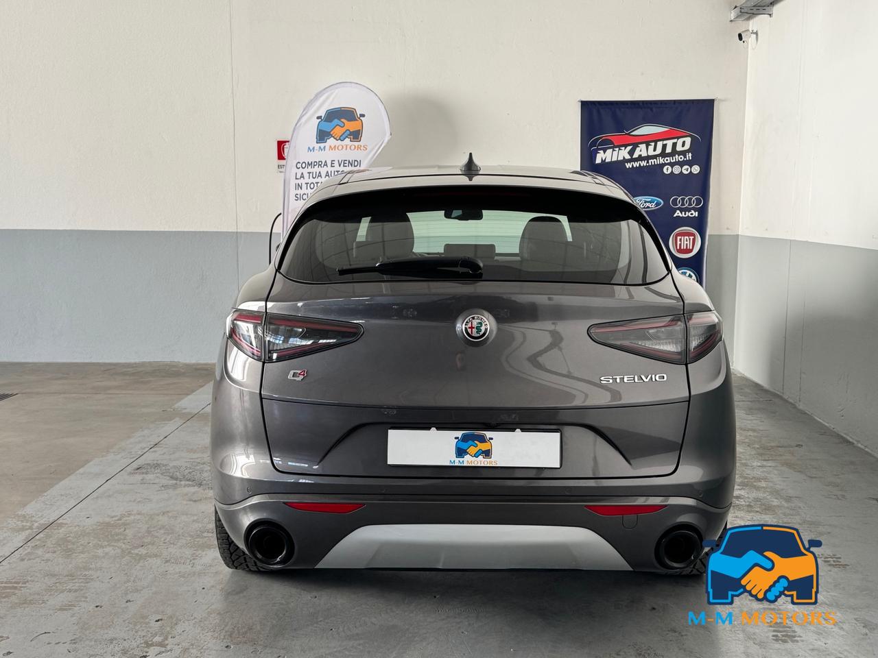 Alfa Romeo Stelvio 2.2 t Ti Q4 210cv auto UNICOPRO TAGLIANDI ALFA