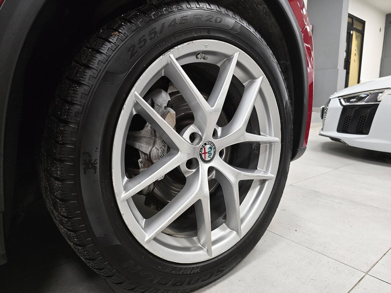 Alfa Romeo Stelvio 2.0 TURBO 280 CV AT8 Q4 ROSSO ALFA_SOLO 74MILA KM!