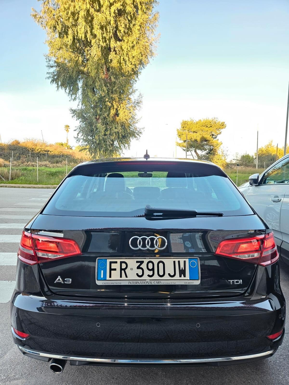 Audi A3 SPB 1.6 TDI 115cv S-TRONIC DESIGN
