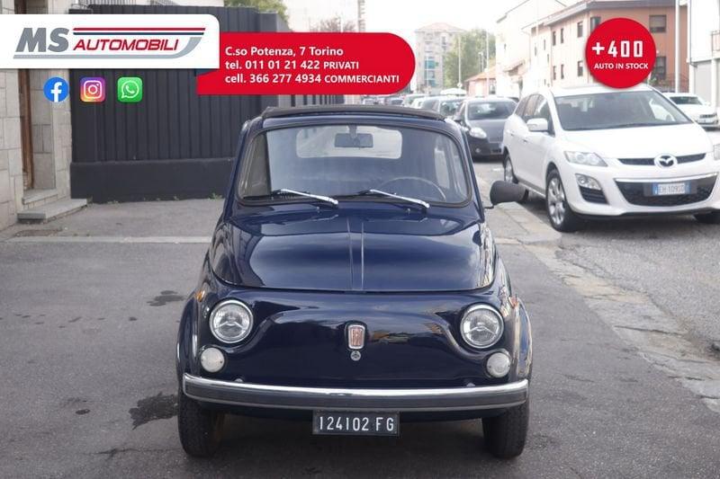 FIAT 500 L (d'epoca) LUSSO Targa e Libretto Originali
