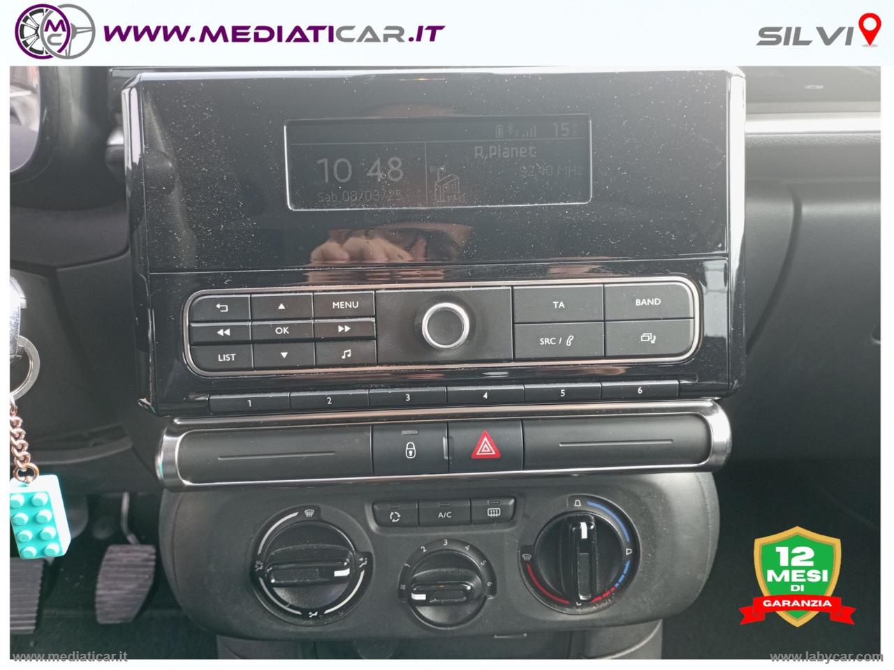 CITROEN C3 PureTech 82 GPL Feel UNICA PROPRIETARIA