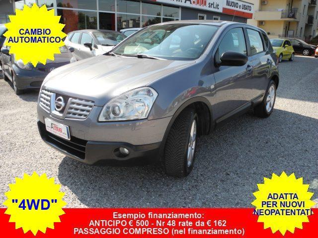 NISSAN Qashqai 2.0 16v 4WD autom. -OK NEOPATENTATI- LEGGERE NOTE