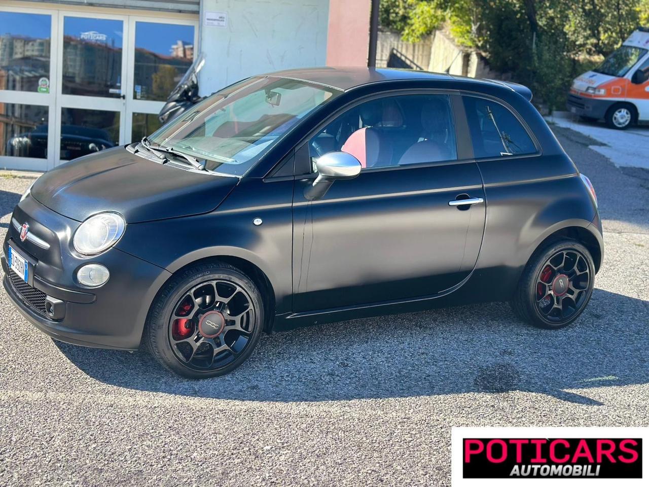 Fiat 500 1.3 Multijet 16V 95 matt black