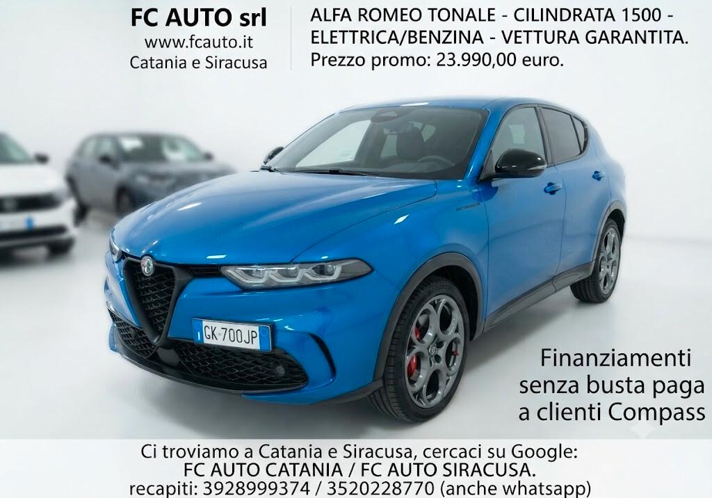 Alfa Romeo Tonale 1.5 130 CV MHEV TCT7 Edizione Speciale