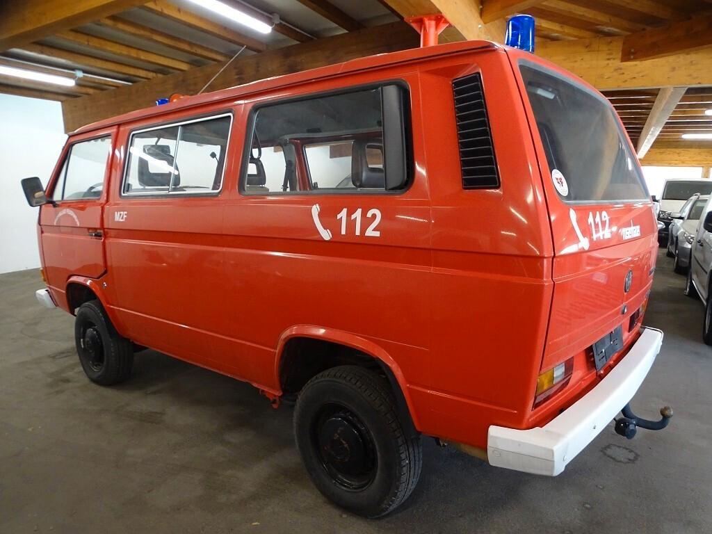 VW T3 Multivan 1.9 4x4 marce ridotte blocco differenziale 6 posti ex-vigili del fuoco