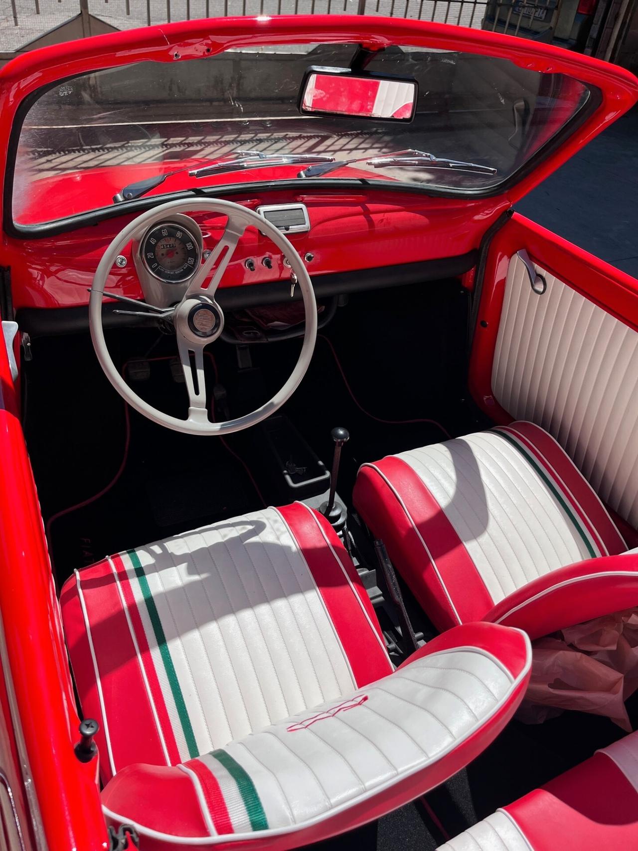 Fiat 500 F Cabrio del 1970