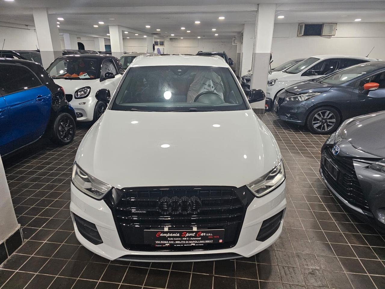 NUOVA AUDI Q3 S-LINE IDENTITY BLACK S-TRONIC 2.0 TDI 150CV QUATTRO