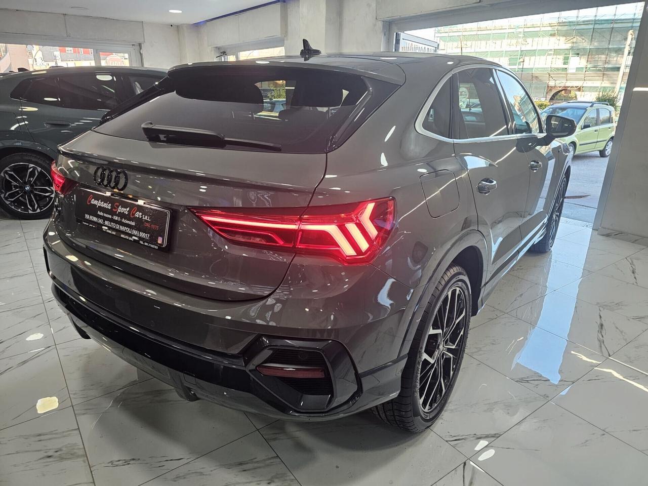 NUOVA AUDI Q3 SPORTBACK 35 TDI 150CV S-TRONIC S-LINE IDENTITY BLACK