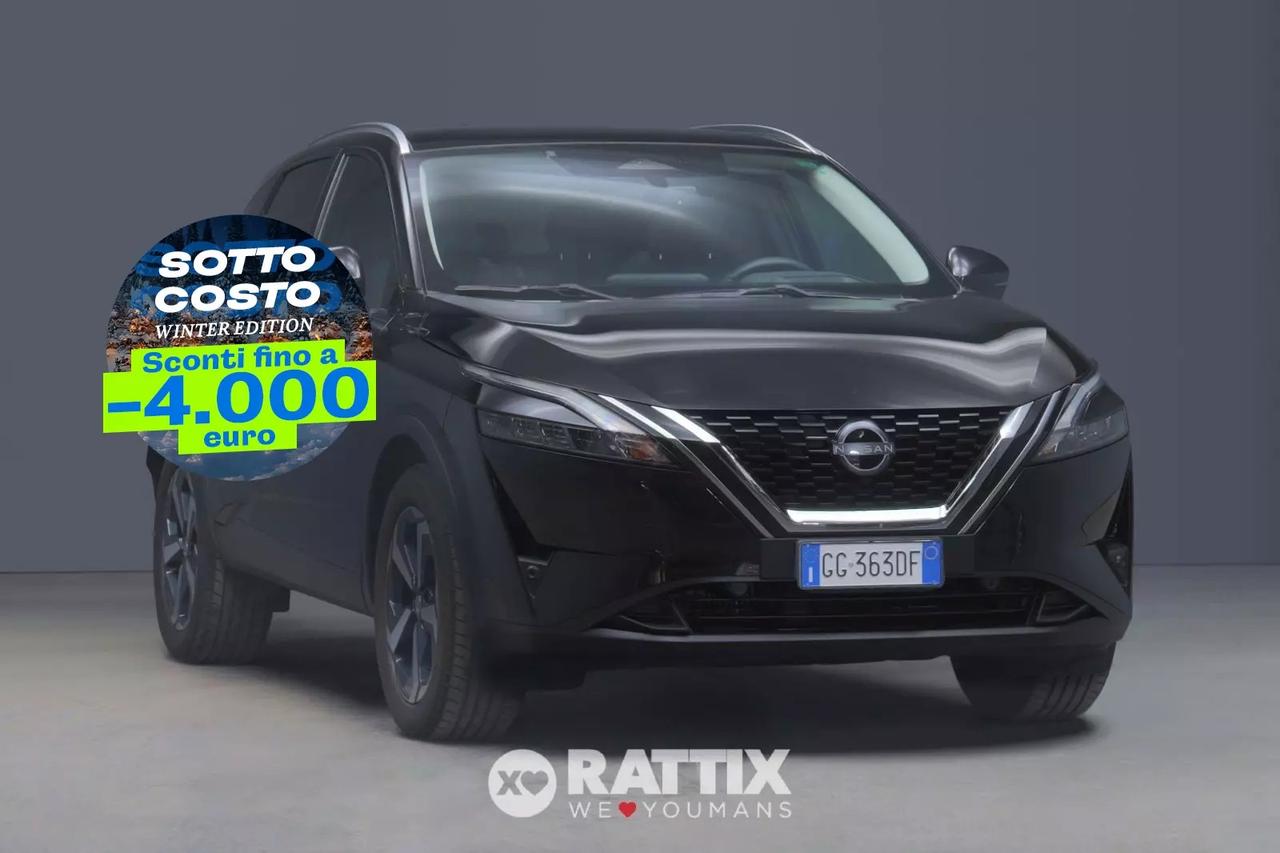 Nissan Qashqai 1.3 Mhev 140CV N-Connecta + tetto panoramico