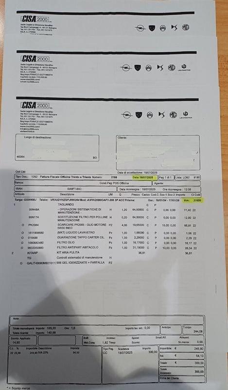 Peugeot 2008 BlueHDi 130 EAT8 GT GARANZIA-KM CERTIFICATI