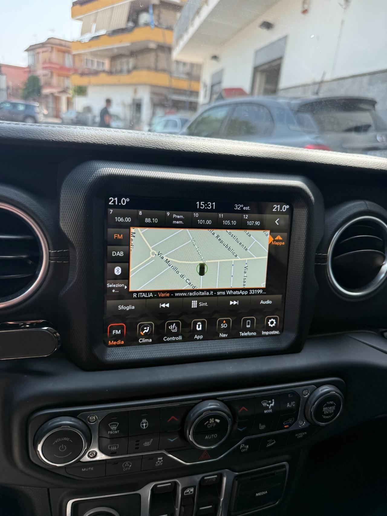 Jeep Wrangler 2.2 D 200 CV AUTO 4WD 5 PORTE UNLIMITED SAHARA