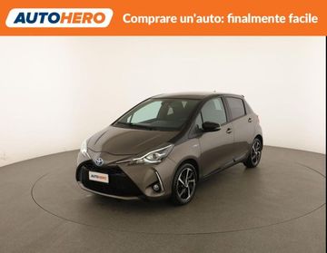 TOYOTA Yaris 1.5 Hybrid 5 porte Lounge Red/Bronze