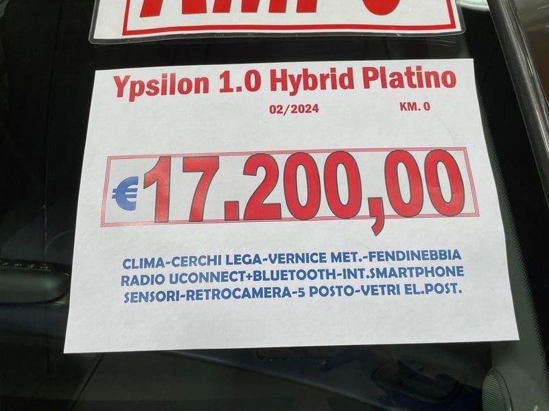 Lancia Ypsilon 1.0 FireFly 5 porte S&S Hybrid Platino - KM 0 !! ULTIMA RIMASTA!!!