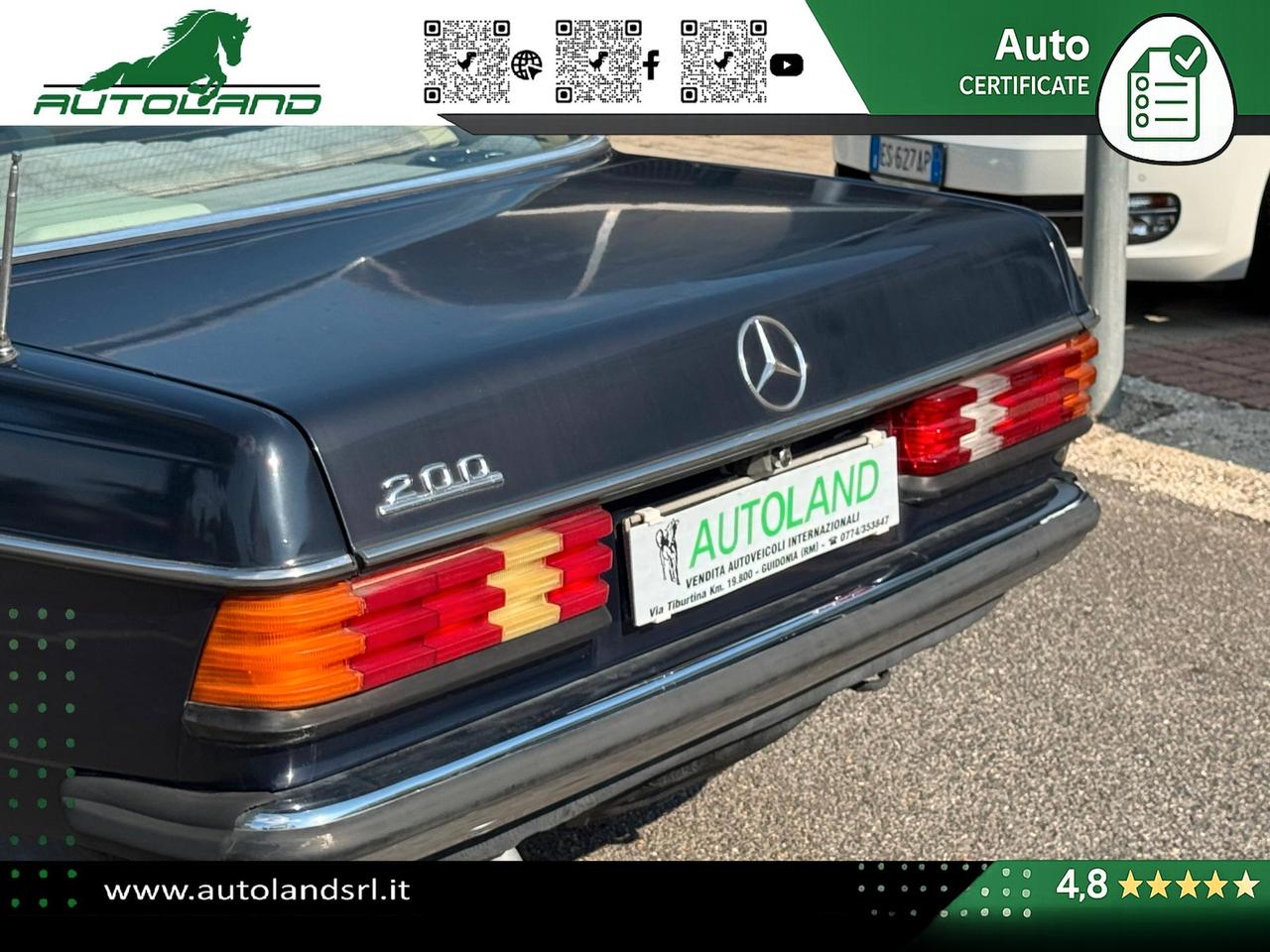 Mercedes-Benz 200 Iscritta ASI