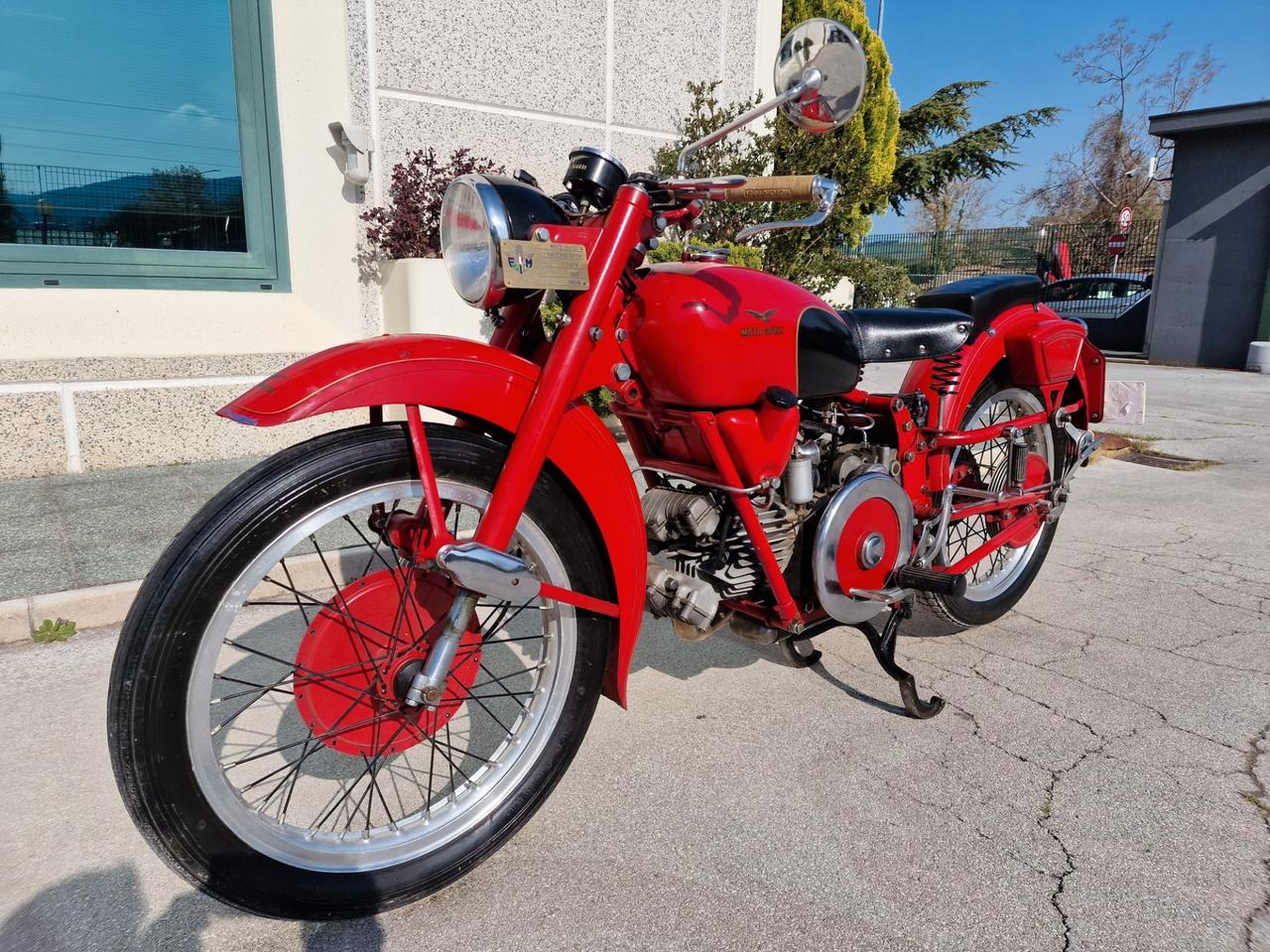 Moto Guzzi Airone 500CC TARGA ORO COMPLETAMENTE ORIGINALE