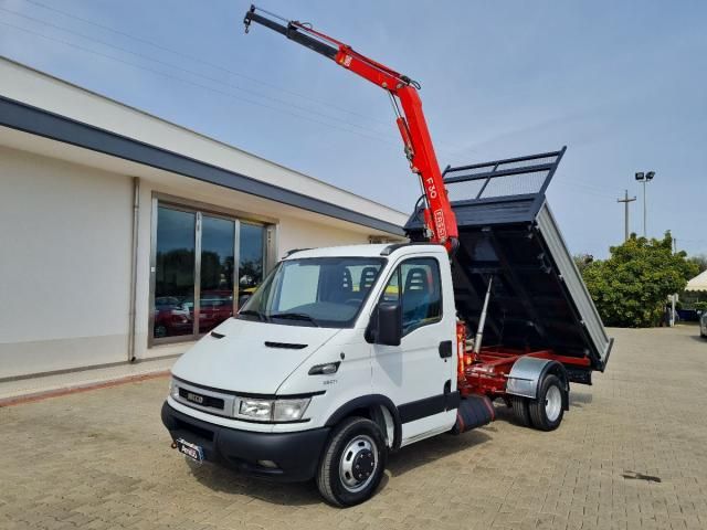 IVECO - Daily 35C11 2.8 Turbo Gru&#x27; Fassi F30 e Ribaltabile